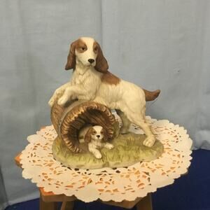 Home Interior Gifts 1448 Springer Spaniel Family